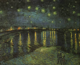 Van Gogh's Starry Night over the Rhone