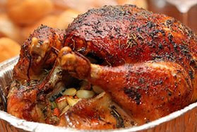 Thanksgiving Turkey roasted