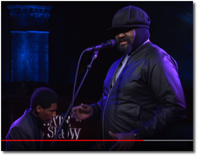 Gregory Porter singing Nature Boy with Jon Batiste on piano