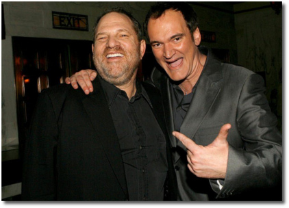 Harvey Weinstein and Quentin Tarantino